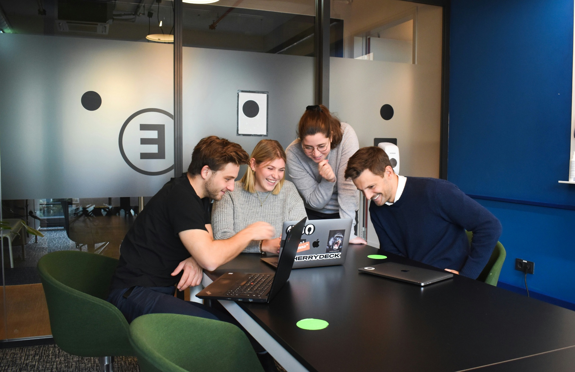 The Nemo Digital team working together